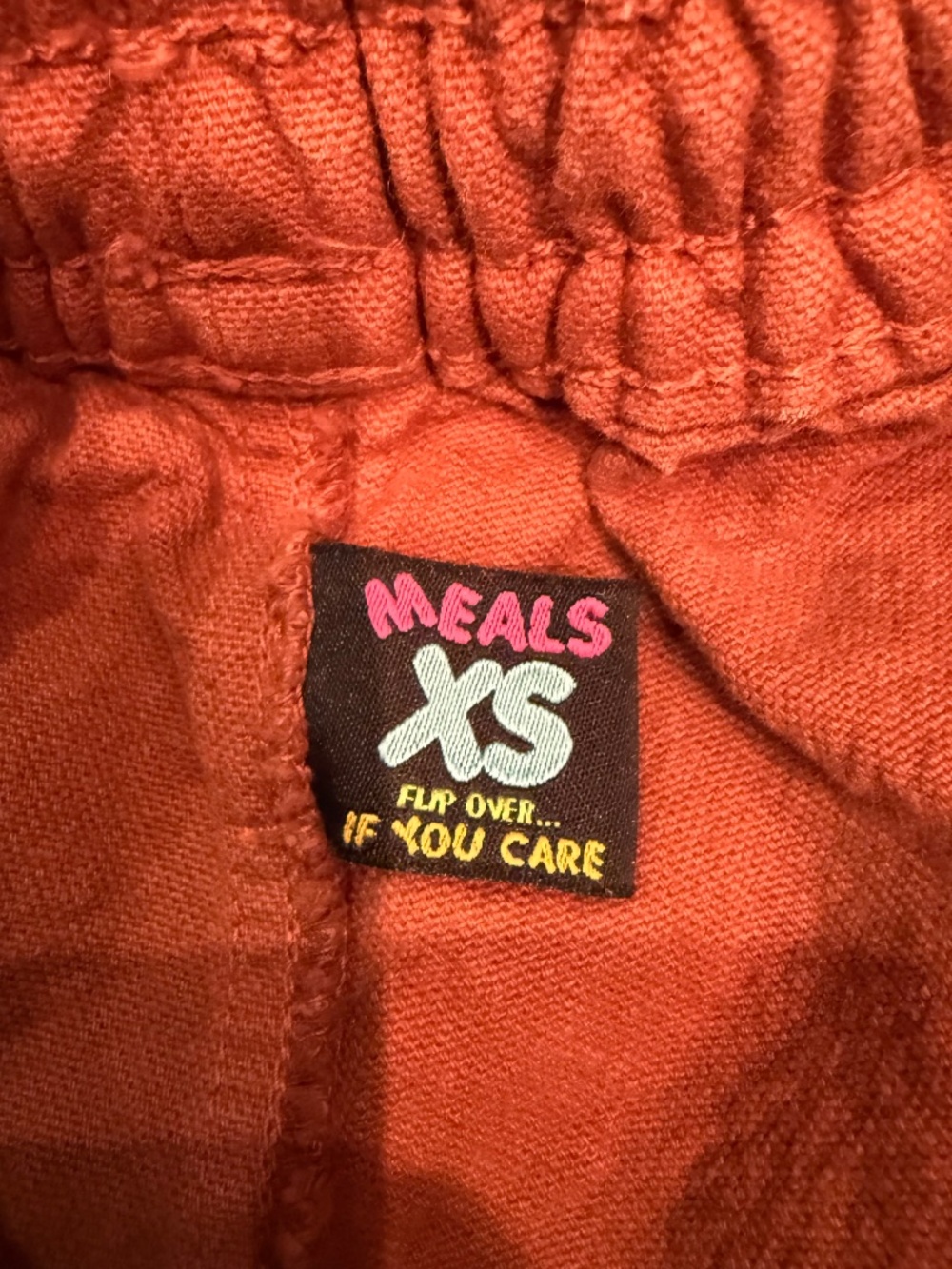 Meals Chefs Pants (rust) XS